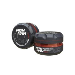 Nishman 09 Wax Cola fényes hatású hajformázó - 150ml