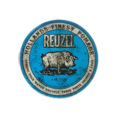   Reuzel Blue fényes erős tartású Pomádé hajformázó - 113g
